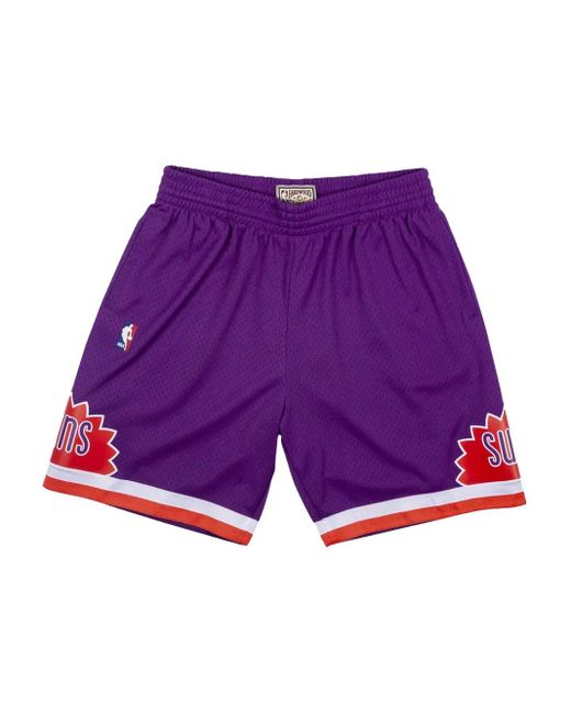 Mitchell & Ness Purple Nba Phoenix Suns 1991/92 Swingman Shorts for men