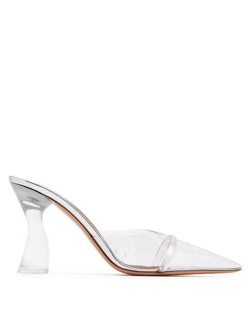 Malone Souliers 90mm Pointed-toe Mules in het White