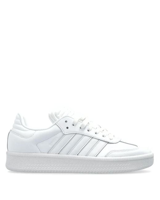 Adidas White Samba Xlg Sneakers