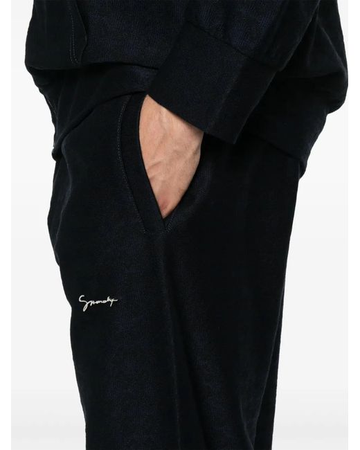 Givenchy Black 4G-Jacquard Trousers for men