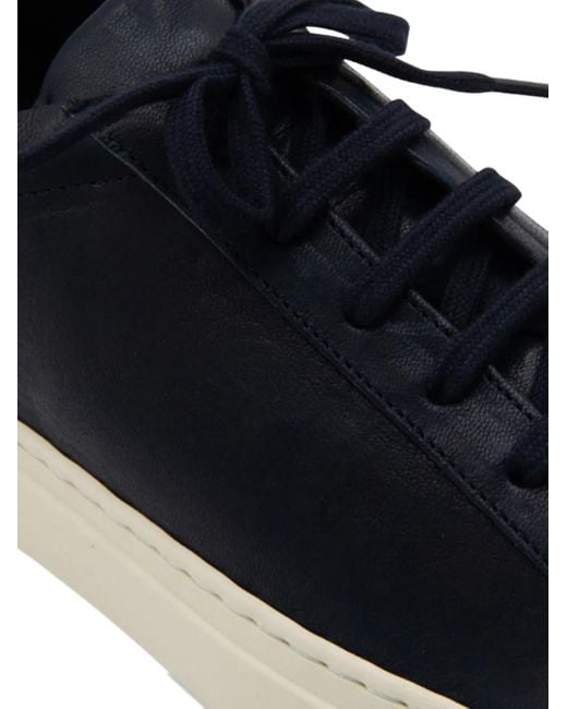 Common Projects Leren Sneakers in het Blue voor heren