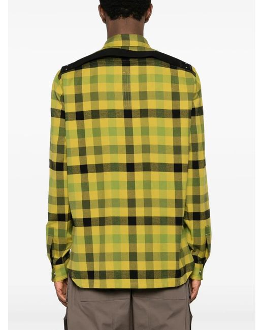 Rick Owens Green Casual Shirts for men