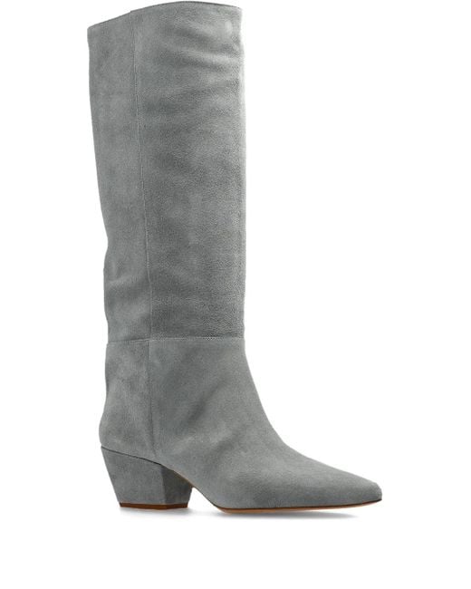 Bottes En Daim Forte Forte en coloris Gray