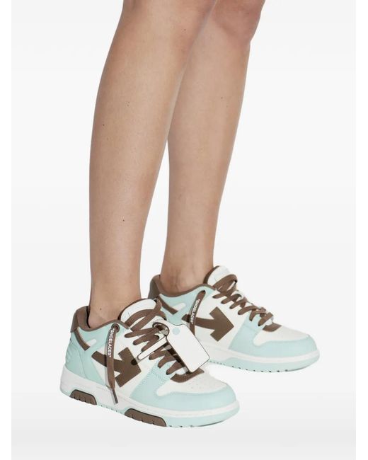 Off-White c/o Virgil Abloh White Out Of Office Arrow-Appliqué Sneakers