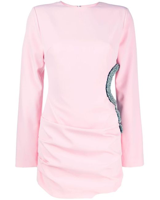 Robe courte Farley à détail de découpes Rachel Gilbert en coloris Pink