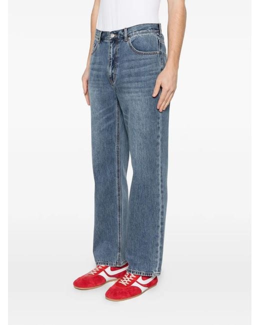 DUNST Blue Five-Pocket Jeans for men