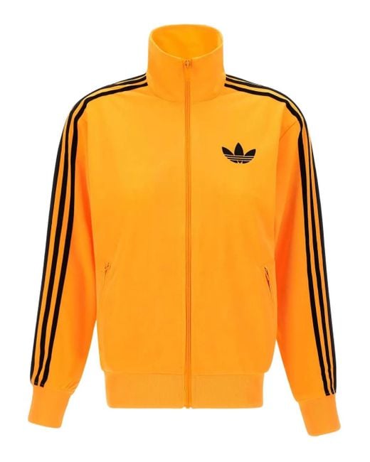 Chaqueta de chándal Firebird con tres rayas Adidas de color Orange