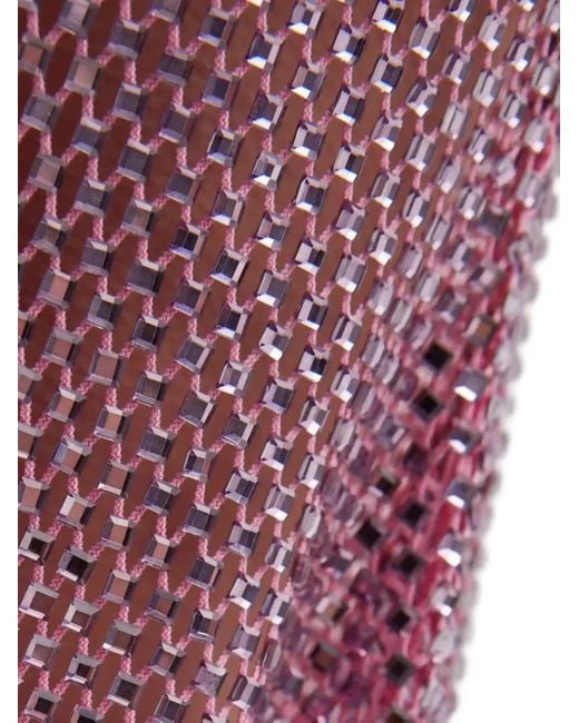 Santa Brands Pink Rhinestone-Embellishment Maxi Skirt