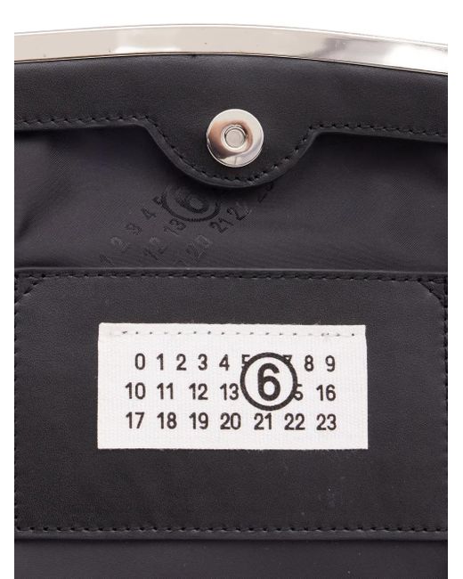 MM6 by Maison Martin Margiela Reversix クラッチバッグ Black