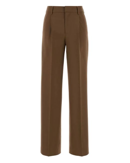 PT Torino Brown Lola Tailored Trousers