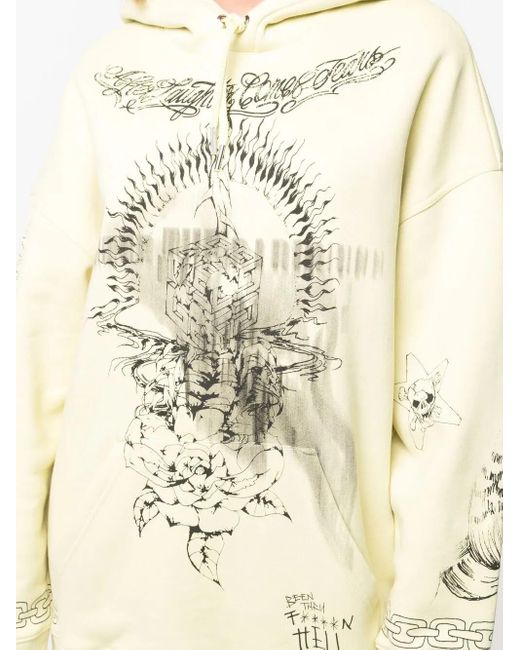 Sudadera Estampada Con Capucha Givenchy de color Multicolor