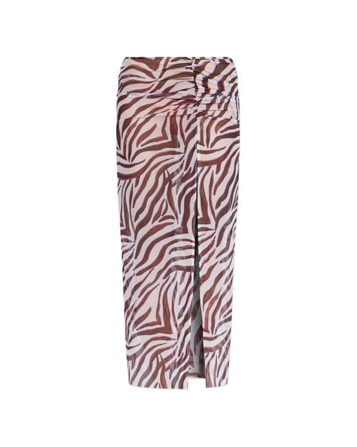 Bondeye White Claudia Maxi Skirt
