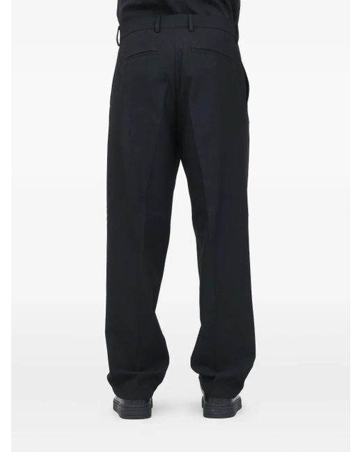 SELECTED Blue Button Fly Trousers for men