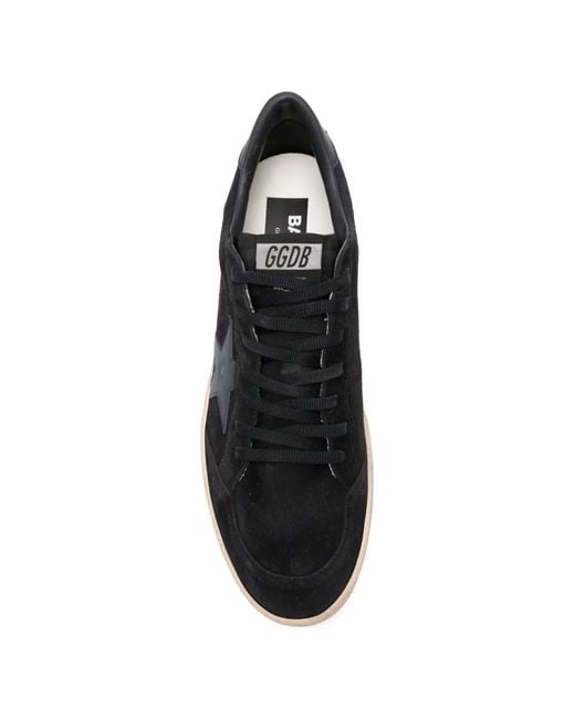 Golden Goose Deluxe Brand Black X Browns Ballstar Suede Sneakers for men