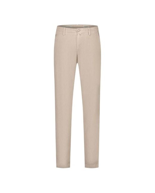 Jacob Cohen Natural Bobby Corduroy Trousers for men