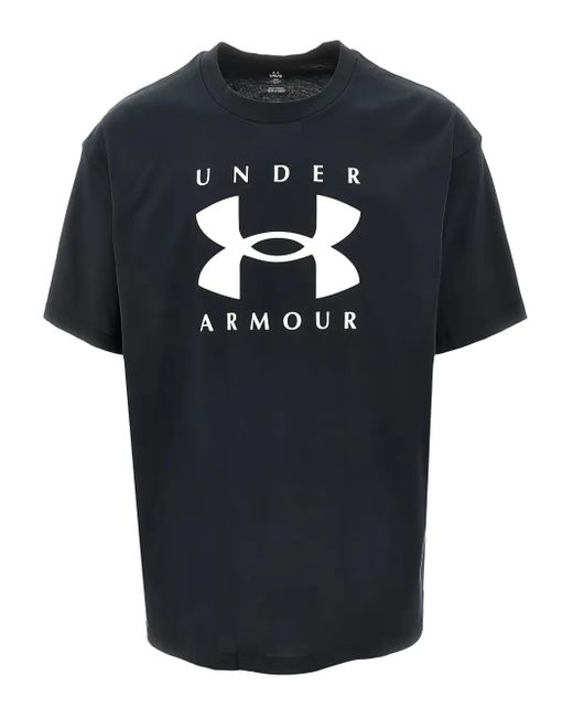 Under Armour Blue Logo T-Shirt for men