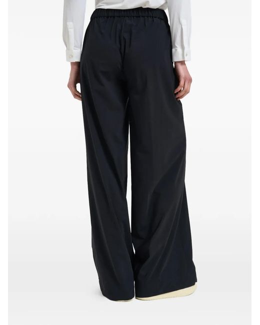 Rrd Blue Elasticated Wide-Leg Trousers