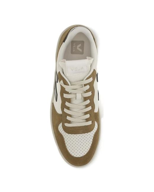 Veja Multicolor V-10 Logo-Patch Sneakers for men