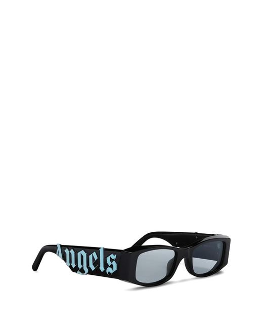 Palm Angels Black Angel Rectangle-Frame Sunglasses