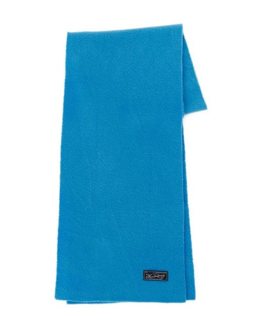 Bufanda de lana mfpen de color Blue