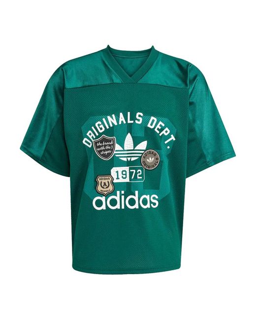Adidas Green Adidas T-Shirt for men