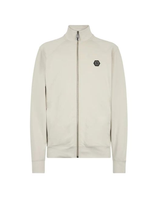 Philipp Plein White Veste Zippée for men