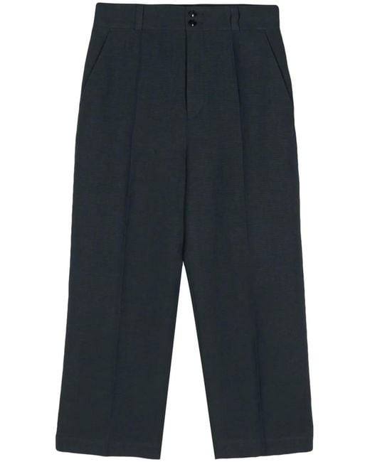 Barena Paola Canne Cropped Broek in het Blue
