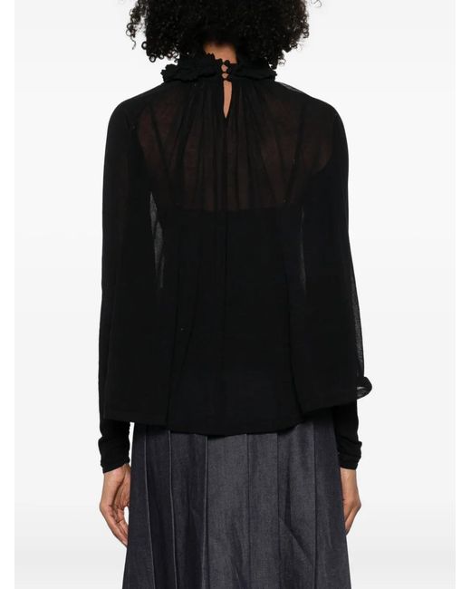 Zimmermann Black Hypnotic Bluse