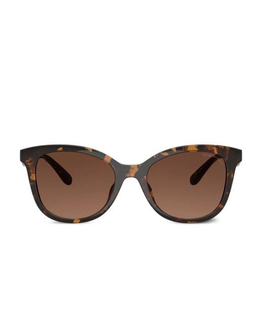 COACH ロゴプレート サングラス Brown