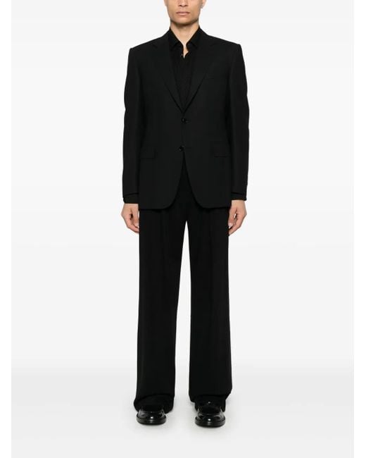 Canali Black Wool Blazer for men