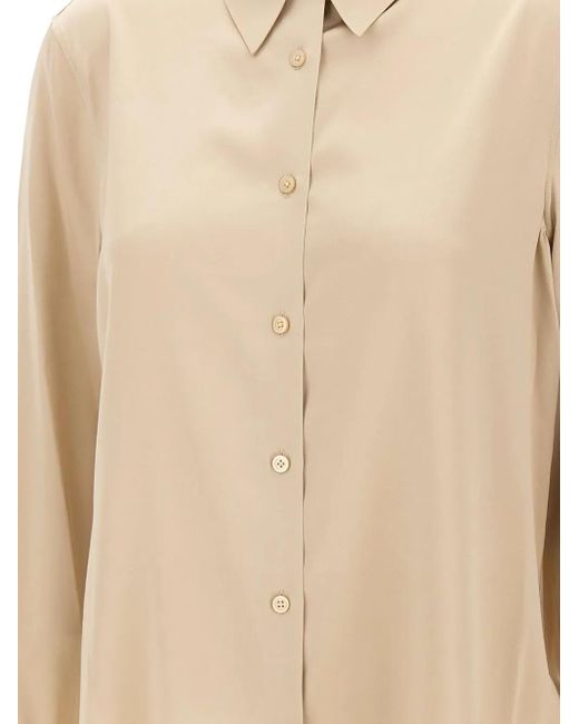 Filippa K Natural Hemd aus Seide