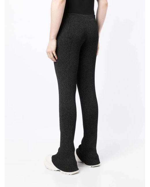 Dion Lee Flared Broek in het Black