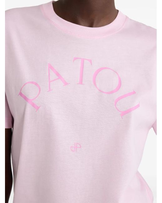 Patou モノグラム Tシャツ Pink
