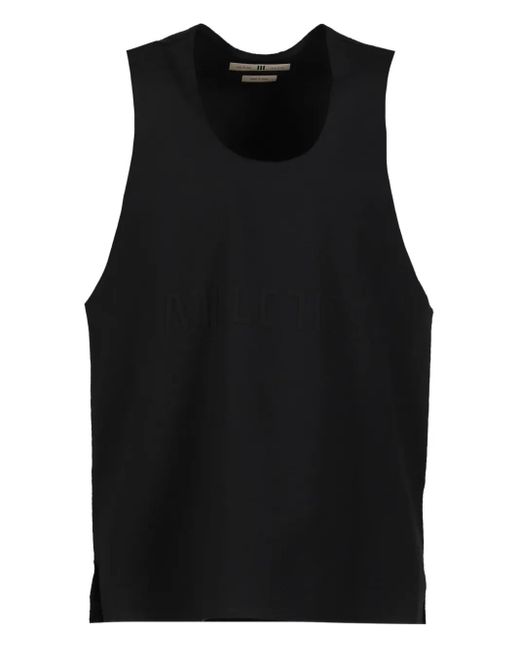 Fear Of God Black Embossed-Print Vest for men