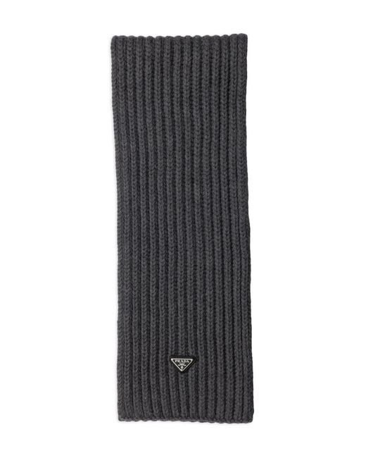 Sciarpa di Prada in Black da Uomo