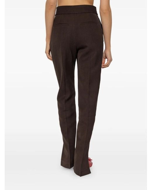 Jacquemus Black Tibau Tapered Trousers