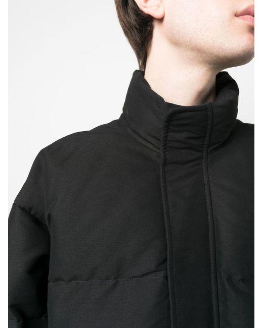 Balenciaga Black Zip-up Padded Jacket for men