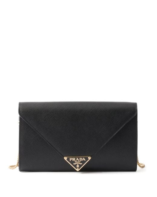 Clutch Mini di Prada in Black