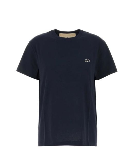 Valentino Garavani Blue Vlogo Signature T-Shirt