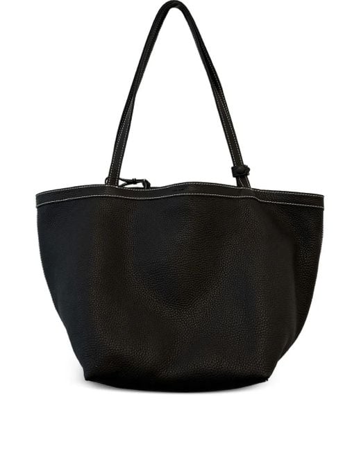 The Row Black Park Tote Bag