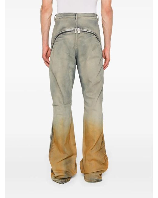 Rick Owens Gray Bolan Banana Slim-Cut Jeans for men
