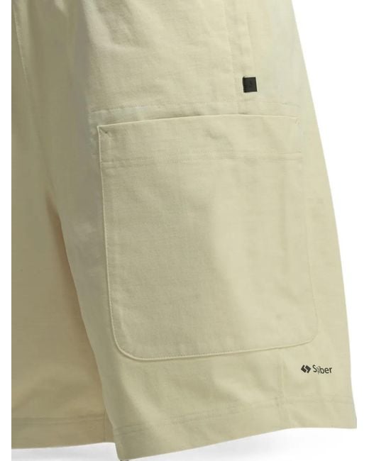 Daiwa Pier39 White Tech Side Pocket Elasticated Cargo Shorts for men