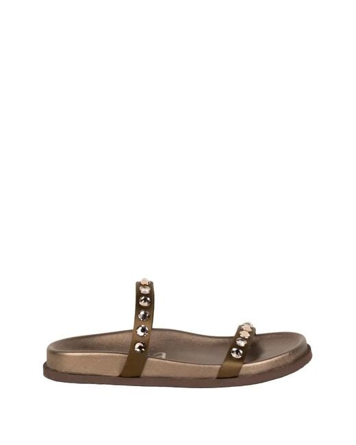 Pedro Garcia White Doyle Crystal-Embellished Satin Sandals