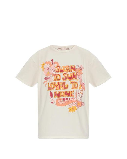 Mother White The Sleep-Over T-Shirt