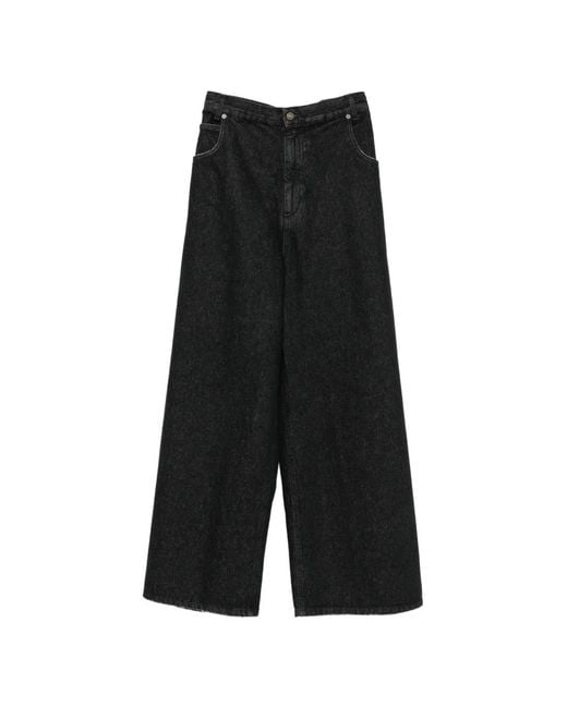 LỰU ĐẠN Black The Maxi Jeans for men