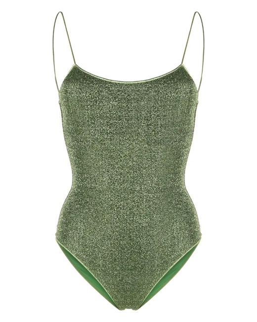 Oseree Green Lumiere Maillot One-piece Swimsuit