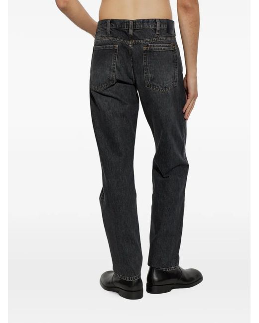 Paul Smith Black Straight-Leg Jeans for men