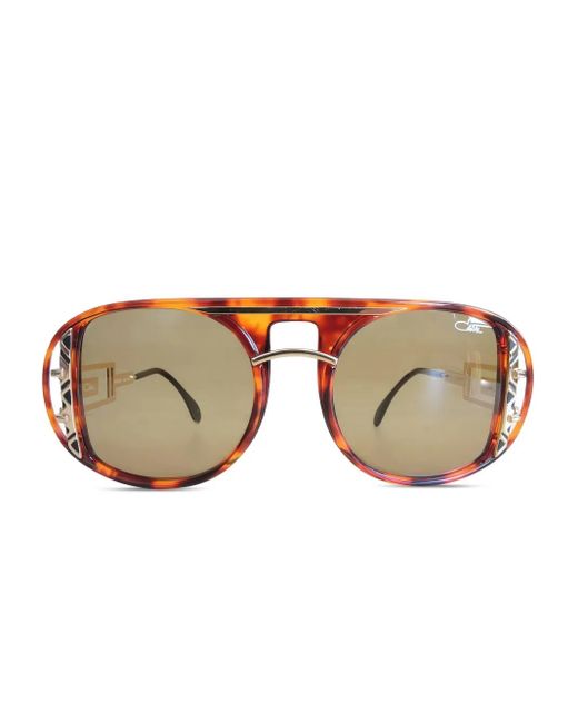 Cazal Pink Geometric-Frame Sunglasses for men