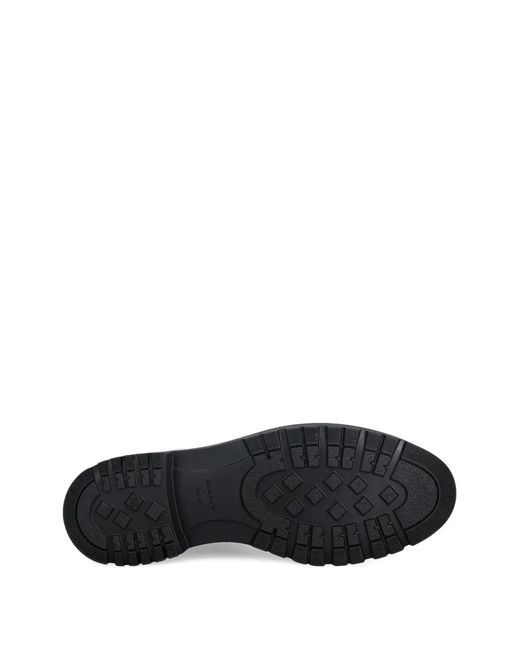 Gant Black Zip Lug-Sole Boots