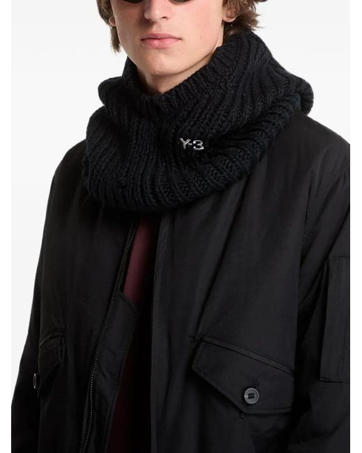 Y-3 Black Veste Bomber Zippée
